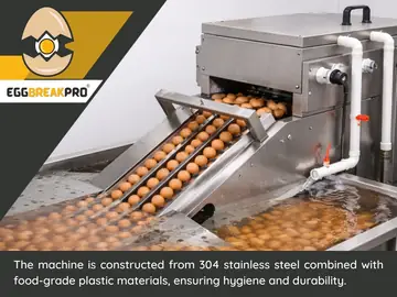 Egg Breaking Machines And Egg Washing Machines