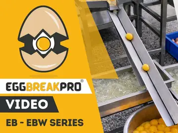 Egg Breaker Washer EB - EBW Series Video