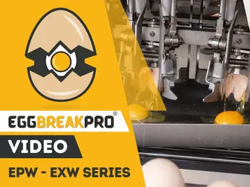 Egg Breaker Washer EB - EBW Series Video