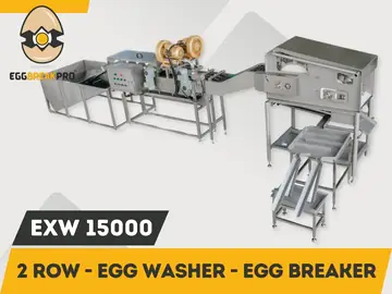 EXW-15000 Egg Breaking Machine With Egg Washer